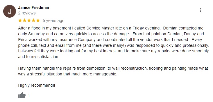 water damage review 2